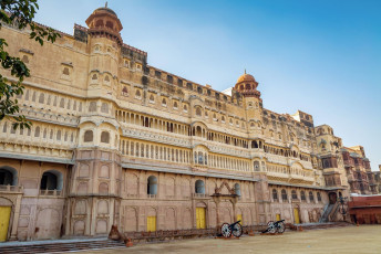 Fuerte Junagarh en Bikaner, Rajasthan, India. El Fuerte Junagarh era conocido como Chintamani y fue renombrado como Junagarh u "Old Fort" © Roop_Dey / Shutterstock