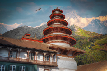 Antigua ciudad de Patan en el valle de Katmandú, Nepal © Skreidzeleu / Shutterstock