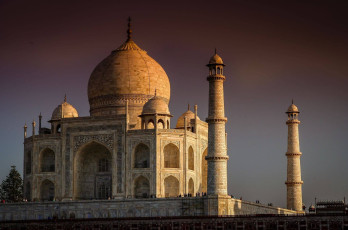 Taj Mahal - Mausoleo en Agra - Foto por aaabbbccc