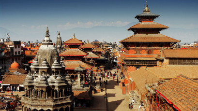 Plaza Durbar de Katmandú, Nepal © D'July / Shutterstock