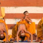 estudiantes de la Universidad de Sánscrito en Varanasi fueron a Sury